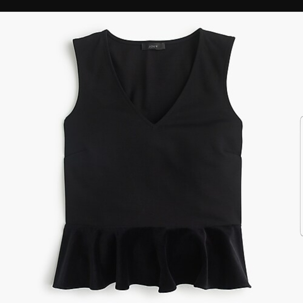 JCrew peplum top - Picture 2 of 5